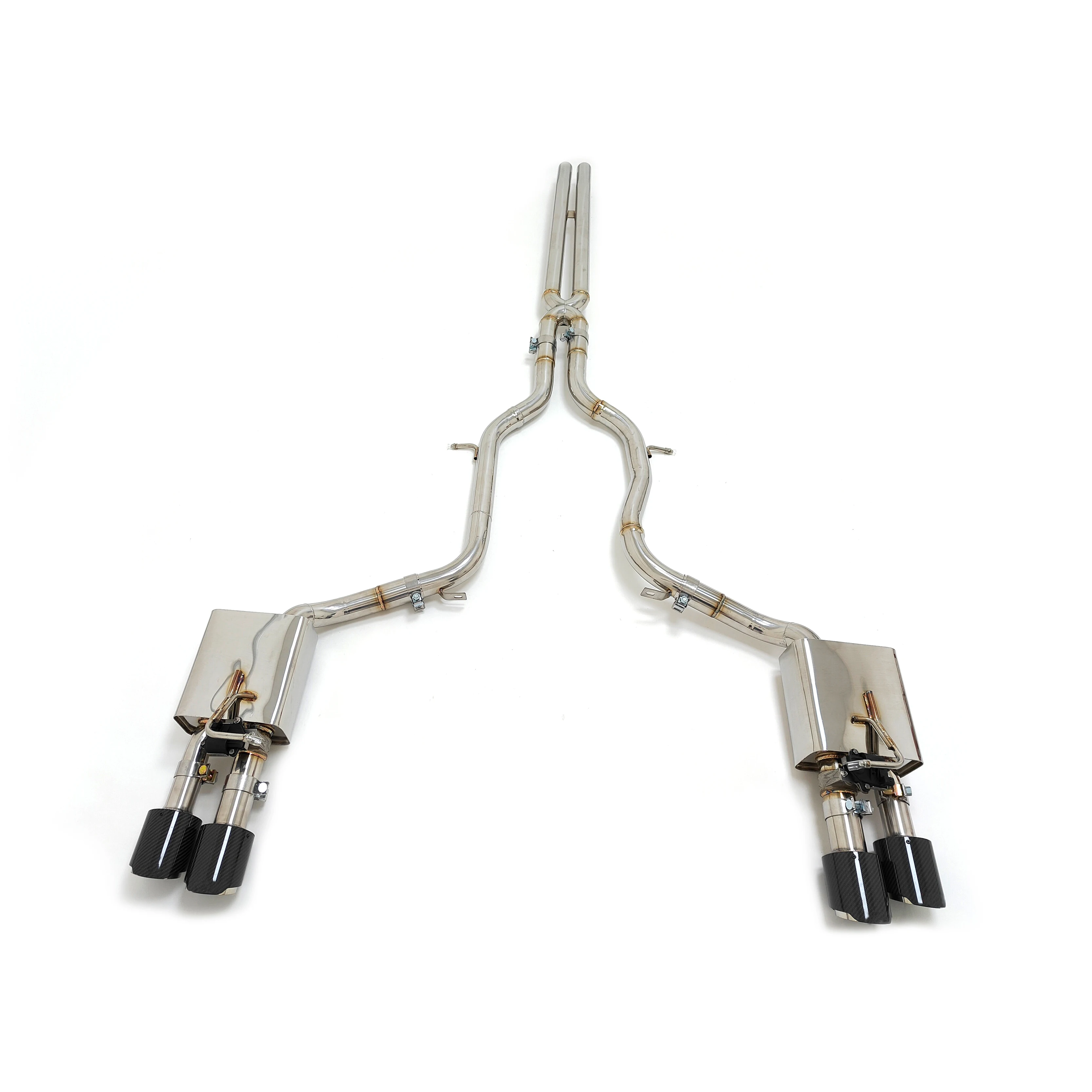 

Perfect Refinement Valvetronic Axleback Exhaust For Porsche Panamera 970 971 3.0T 3.6L 2011-2016 Valved Catback Exhaust