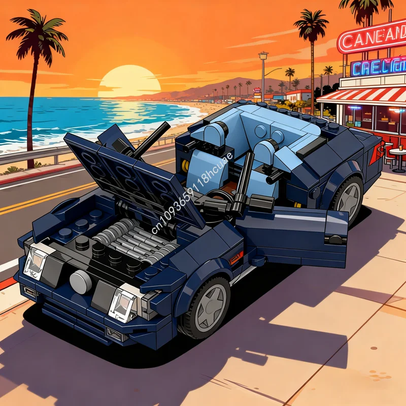 352 قطعة MOC Mercedesesed بنز سيتي أبطال نموذج بناء هدايا عيد الميلاد كتل العمارة لتقوم بها بنفسك ألعاب تعليمية عيد ميلاد الاطفال #1