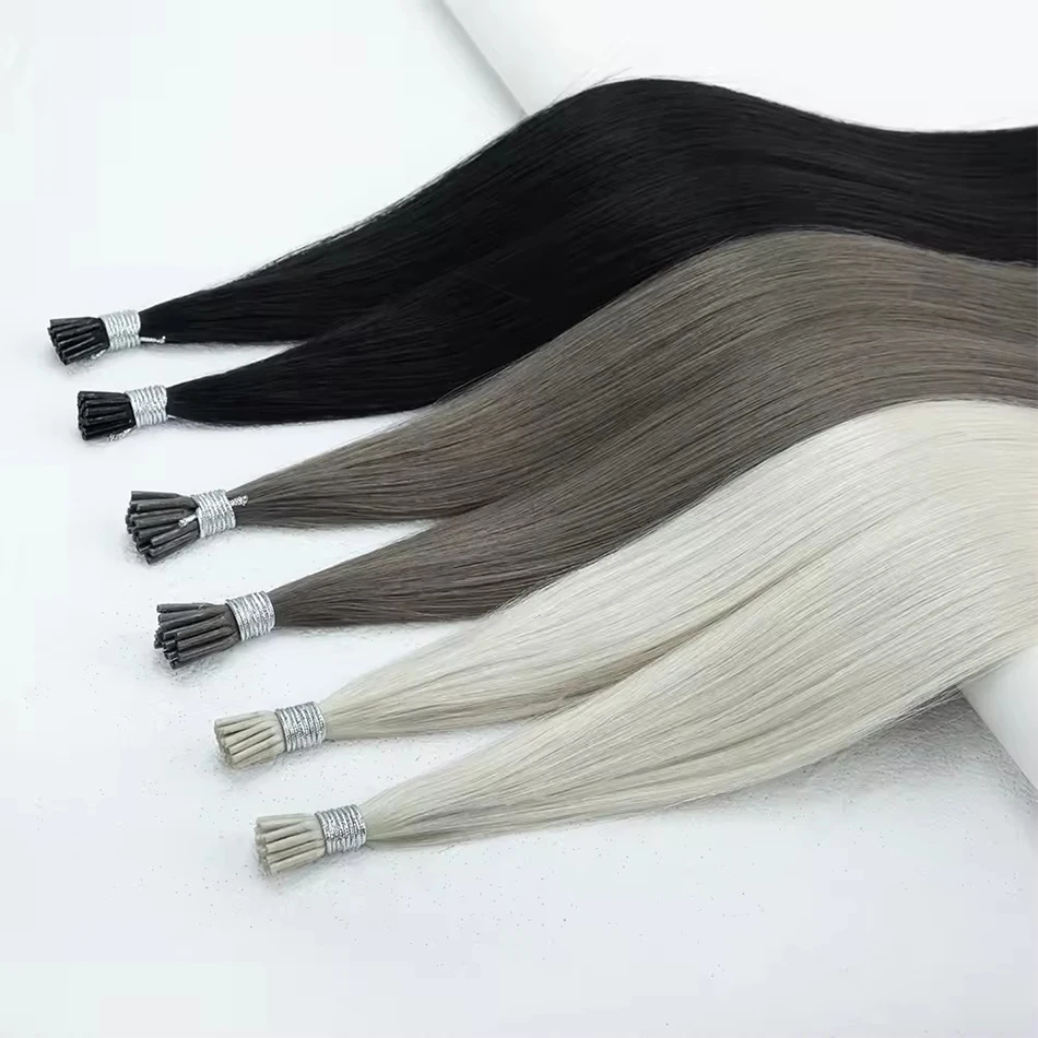 Addbeauty-brasileiro reta extensão do cabelo humano 100% queratina natural cápsula para as mulheres