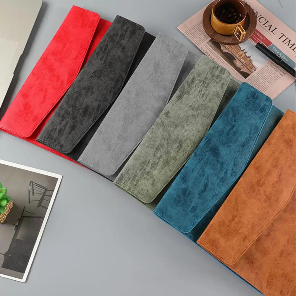 Папка для документов из искусственной кожи с кнопками A4