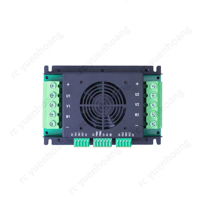 Controlador de motor de canal duplo sem escova, 24v 48v, 750w/800w/1000w/1500w, peças de reposição de controle de cubo para modelo de cortador de grama rc, 1 peça