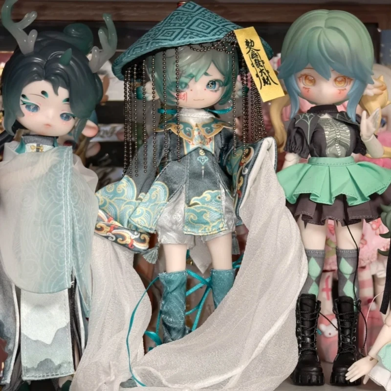 

New Penny'S Box Luluya Cool Limited Edition Genuien Zombie Ginger Sauce Action Figure 1/8 Bjd Joint Doll Girl'S Birthday Gift