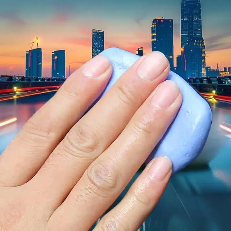 "قضيب الطين السحري لتفصيل الغسيل التلقائي لتنظيف شاحنة السيارة؛ قطعتان من أدوات العناية بتصفيف السيارة. #3