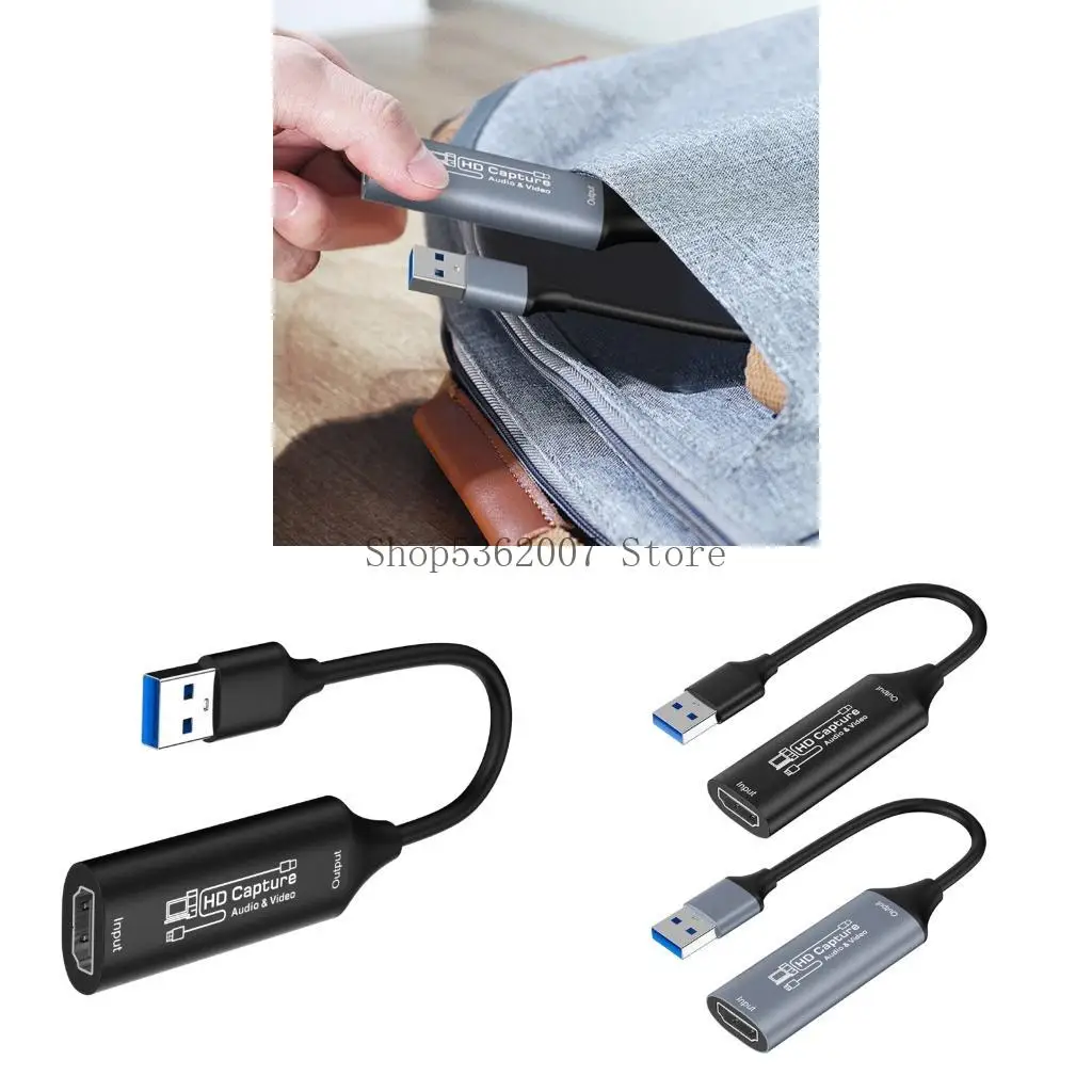

Устройство захвата видео USB для потоковой передачи игр 1080P60 Запись металла.