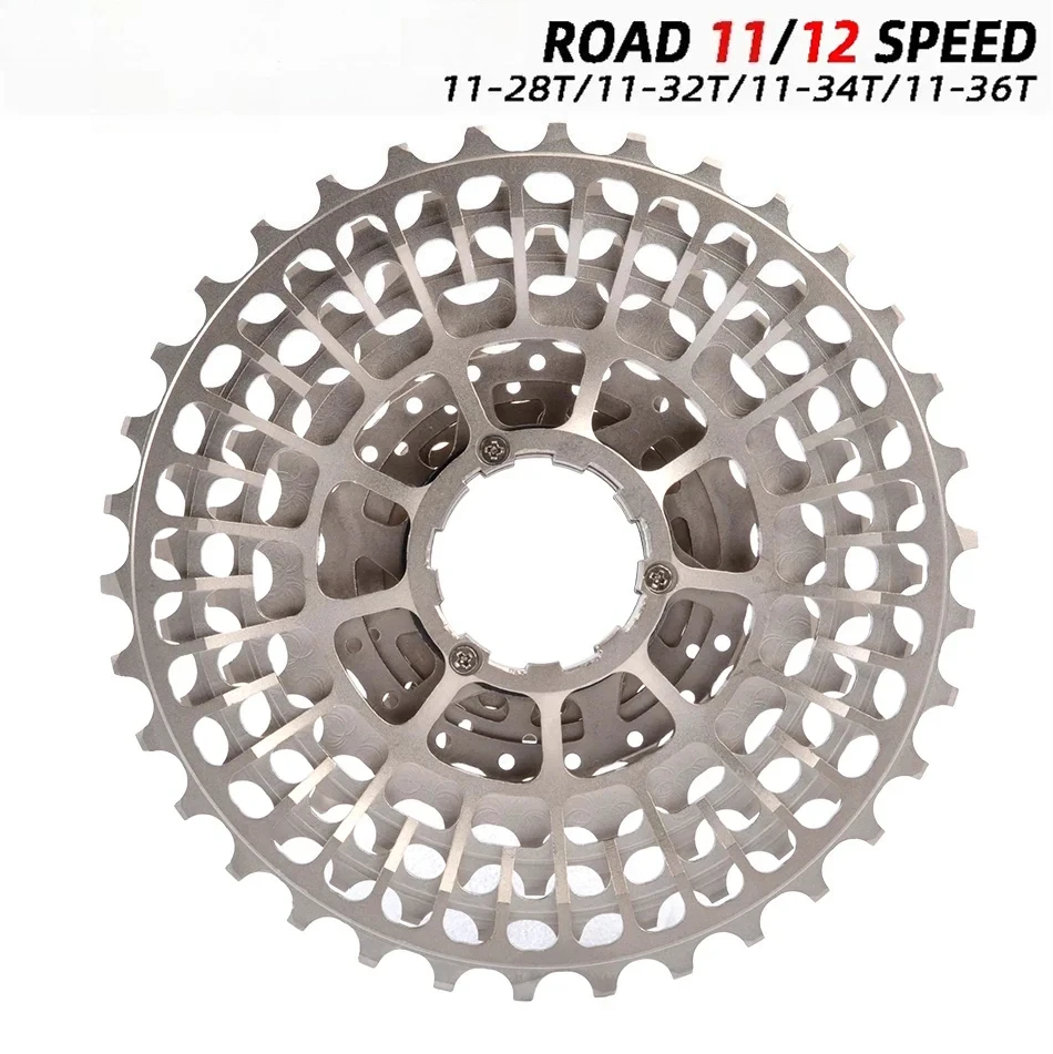 

Ultralight CNC Road Bike Cassette 11/12 Speed k7 11S 12S 28T/32T/34T/36T Cassette Sprocket