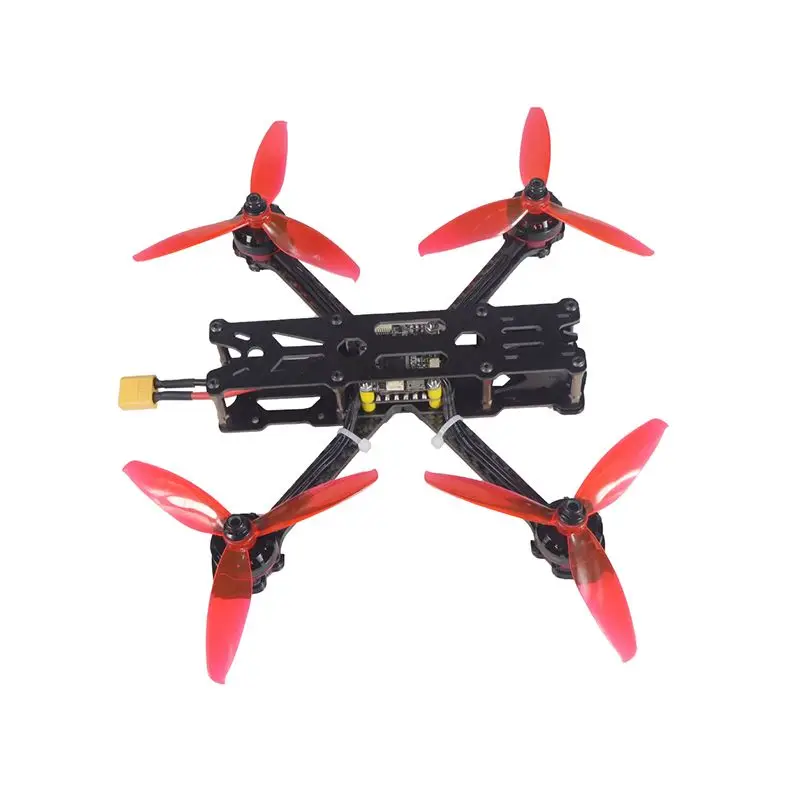 DIY F220  5inch 3-4S RC FPV Racing Drone Built-in OSD Betaflight with BLHeli-S 30A 4in1 ESC 2300KV Brushless Motor 2.1mm FPV Cam