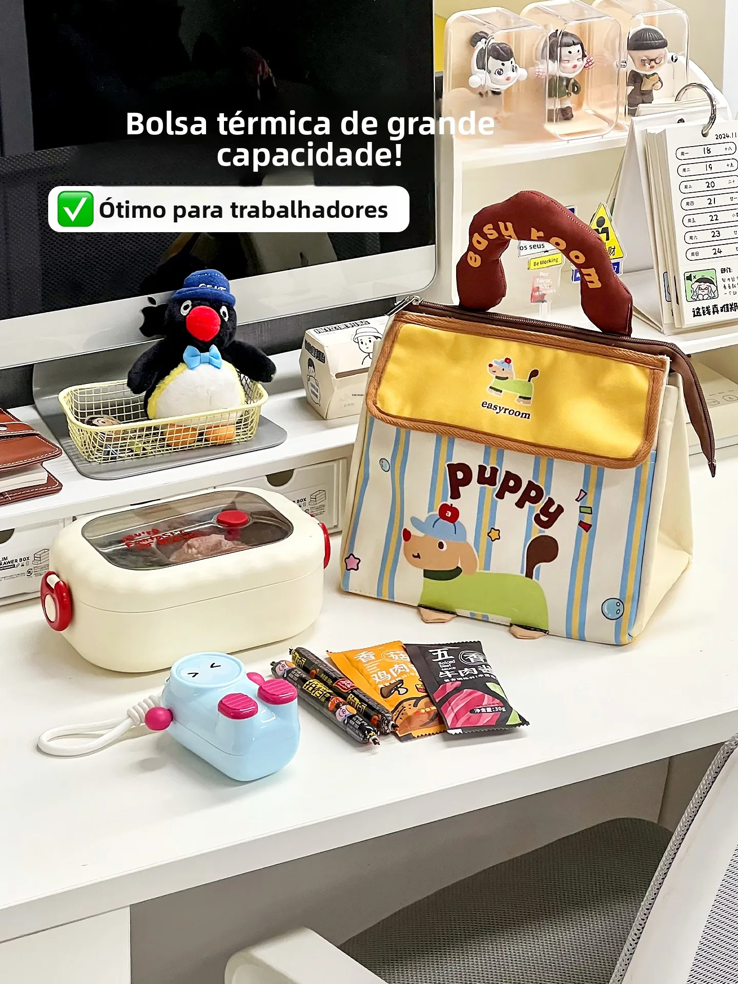 lancheira-portatil-fofa-com-isolamento-termico-e-design-estetico-para-trabalhadores-de-escritorio-e-estudantes