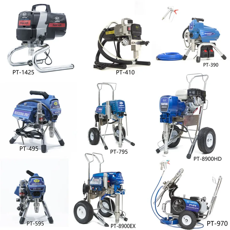 New Upgraded High Power High Pressure Electric Airless Paint Sprayer Small for Home Improvementement And DIY Projects