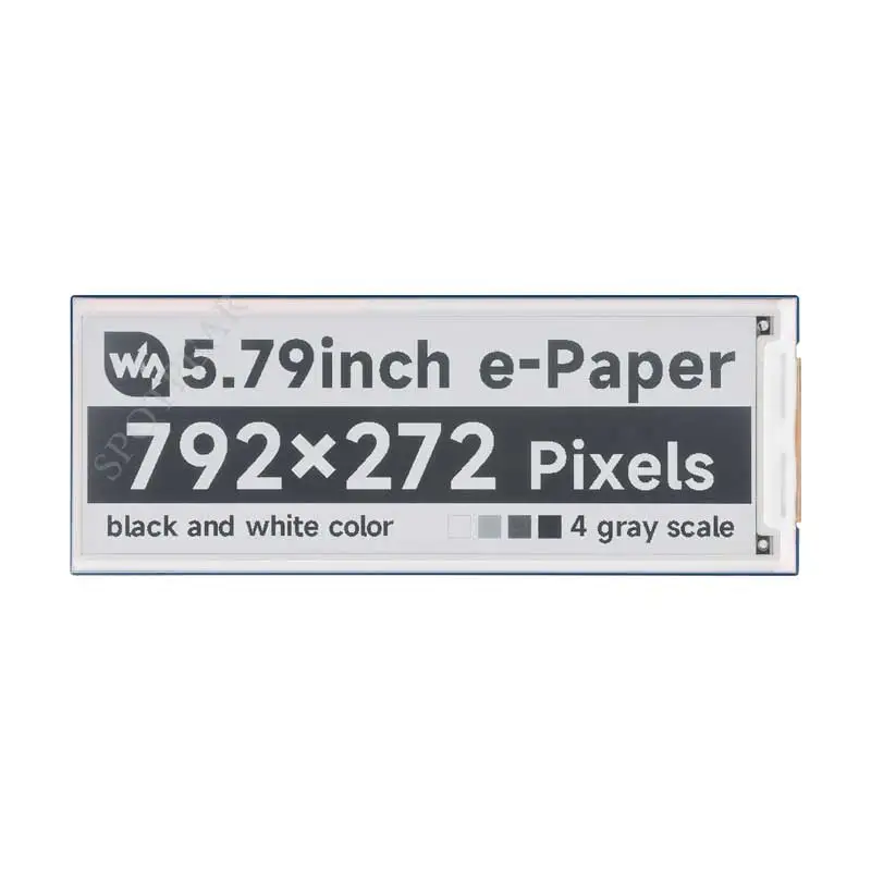 5.79inch  Black-White display  e Paper Module 792x272 For Arduino/Jetson/Raspberry Pi/STM32