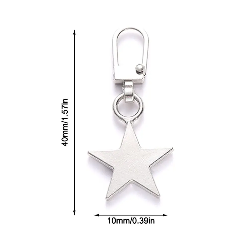 5 stks Afneembare Metalen Ritstrekkers voor Rits Sliders Hoofd Rits Pull Tab DIY Naaien Zakken Donsjack Ritsen Reparatiesets