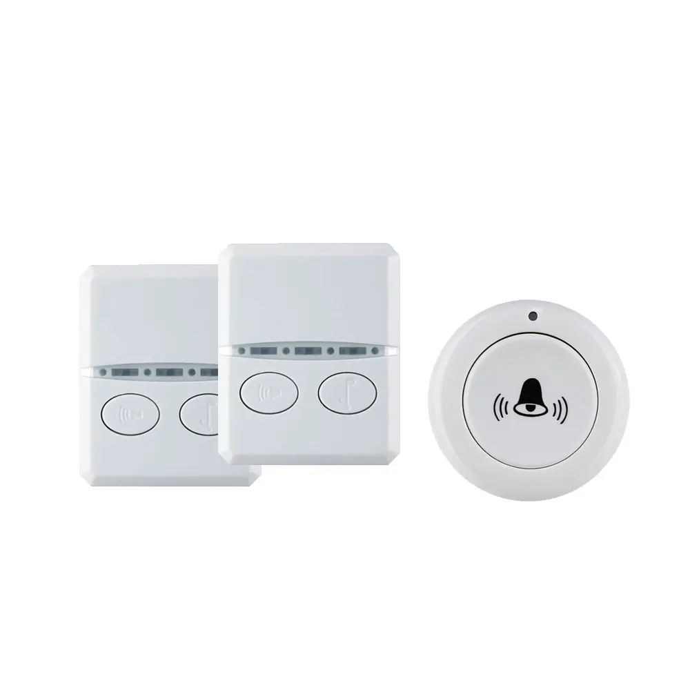 433MHz TYPE-C Wireless Musical Doorbell Remote Control Kit for Emergency Bedside Paging