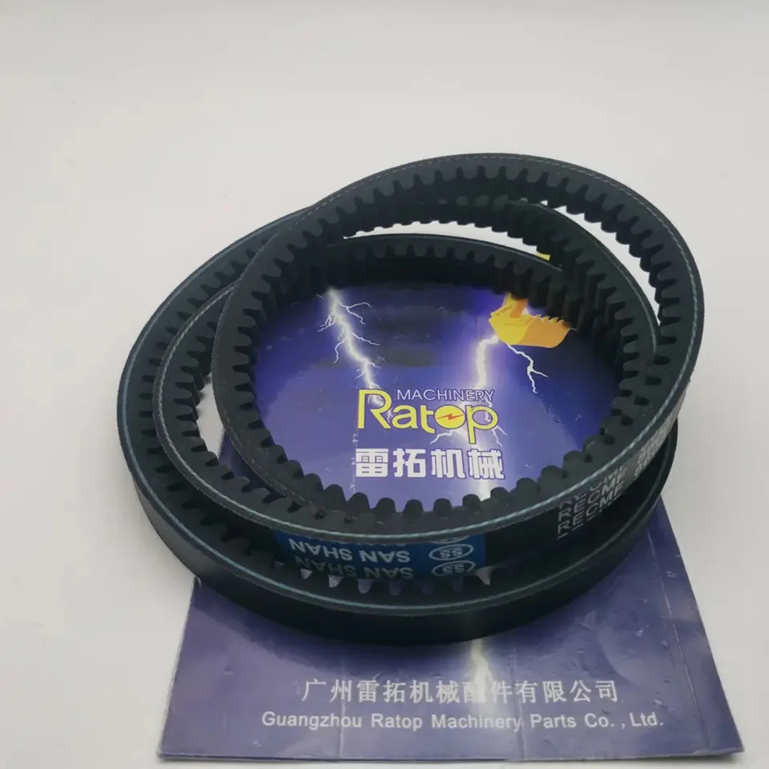 Excavator Engine Spare Parts  Durable 04120-21761 V-Belt 0412021761 For PC300-8