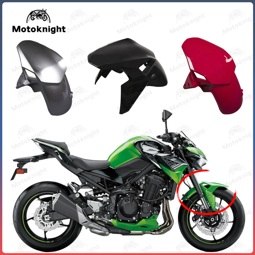 

ABS Plastic Front Fender Motorcycle Mudguard Replacement Guard‌ Fit For KAWASAKI Z900 ER900 2020 2021 2022 2023 2024