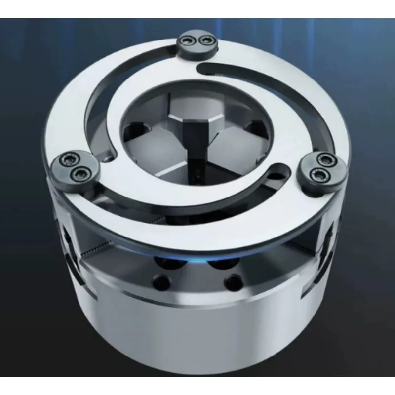 5-10 Inch High Precision Hydraulic Three Jaw Chuck Jaw Trimmer Forming Ring Soft Boring