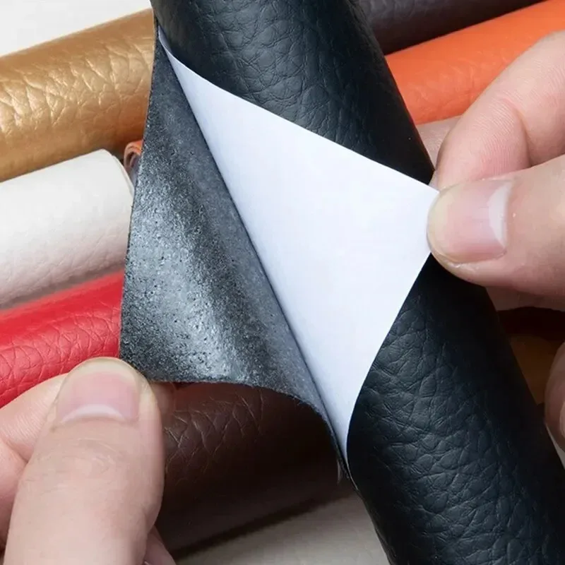 100x137cm Thickened self-adhesive PU leather Patch Artificial Synthetic Leather Large Size Sofa seat Hole Repair Sofa Repairing