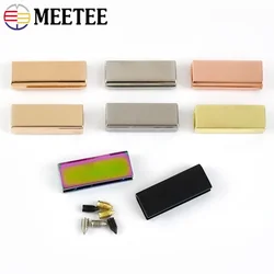 10-50Pcs 25mm Metal Bag Buckle for Strap Side End Tail Clips Clasp Webbing Belt Protector Corner Stopper Hooks DIY Accessories