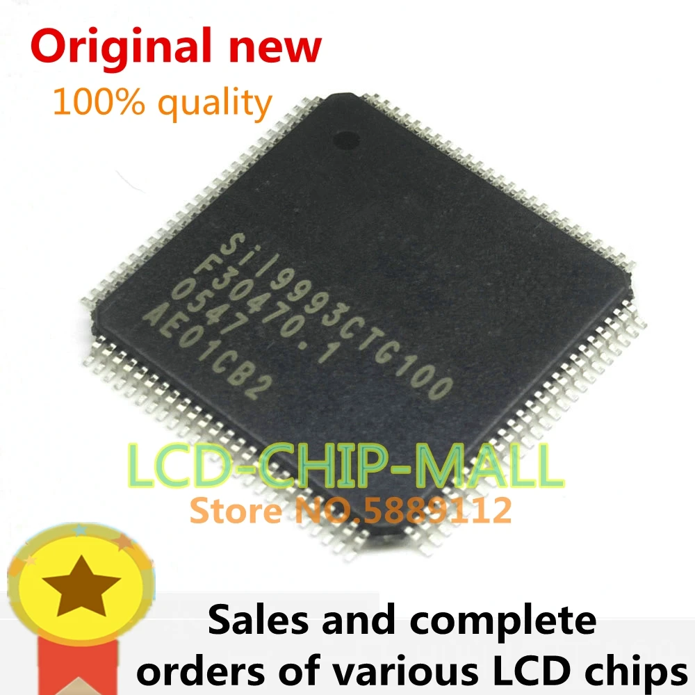 

3PCS SII9993CTG100 SIL9993CTG100 TQFP