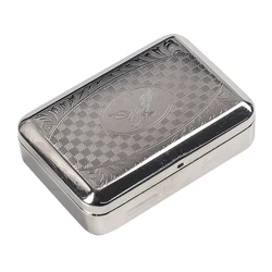 Cigarette for Case Small Stainless Steel Vintage Cigarette Cases for Men Adults Use Cigar Cigarette for Case Tobacco Storage