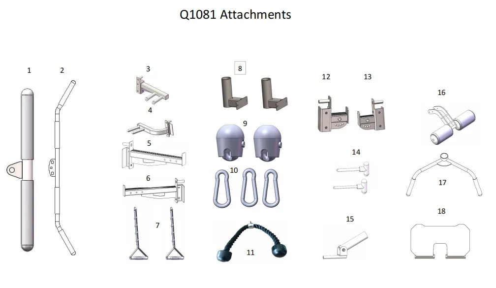 Multifunktions-Smith-Maschine mit mehr Funktionen