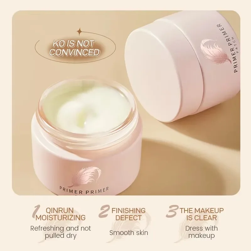 Primer a lunga durata per correttore per pori invisibili, primer per il viso prima del trucco, crema gel base per pori primer per il viso, riparazione dei pori della Corea