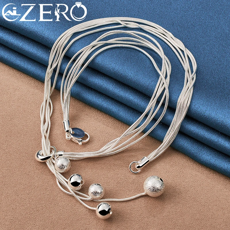 Wholesale Fine designer 925 Sterling Silver tassels beads Bracelets necklace earring Jewelry set Fashion Party wedding Gift