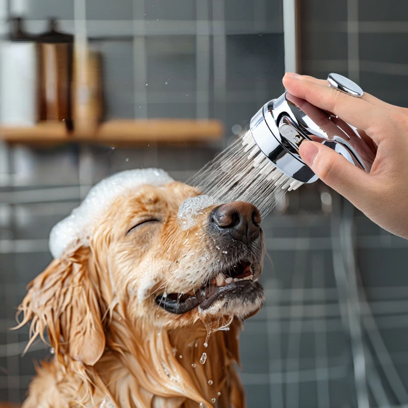 Pet Shower Head Bath Brush Dogs Cats Shower Comb Pet Washing Supply Accessories Sprinkler Animal Dog Wash Massage Shower