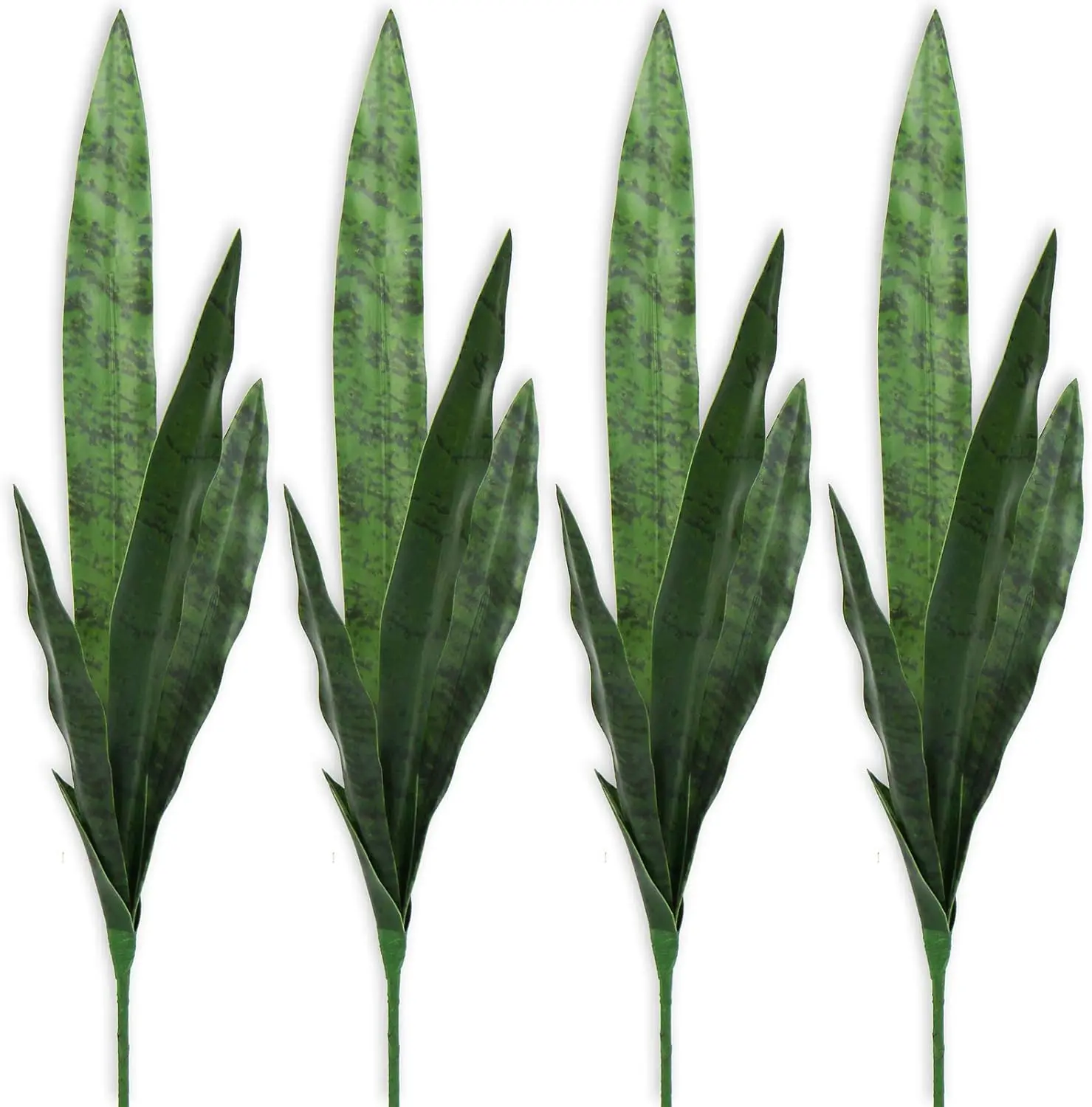 

Bird Fiy Artificial Snake Plants 30"" Faux Agave Fake Sansevieria Artificial Silk Plant For Home Garden Office Store Decoration