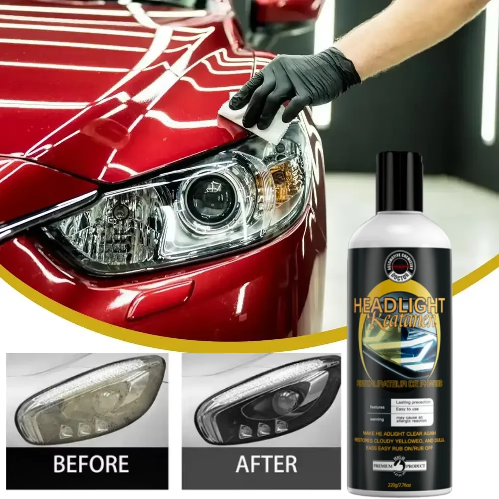 

Паста для восстановления фар автомобиля, полировка, удаление царапин, средство для ремонта и очистки автомобильных фар