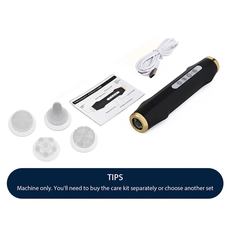 Máquina Facial recargable de mano con burbujas de oxígeno portátil, dispositivo de belleza para eliminación de arrugas y exfoliación