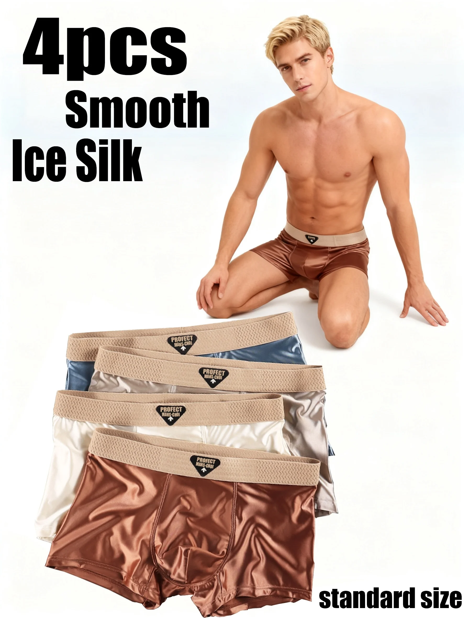 roupa-intima-masculina-explosiva-de-seda-gelada-suave-de-quatro-pecas-de-canto-plano-roupa-intima-diaria-macia-e-suave-varias-cores-e-especificacoes