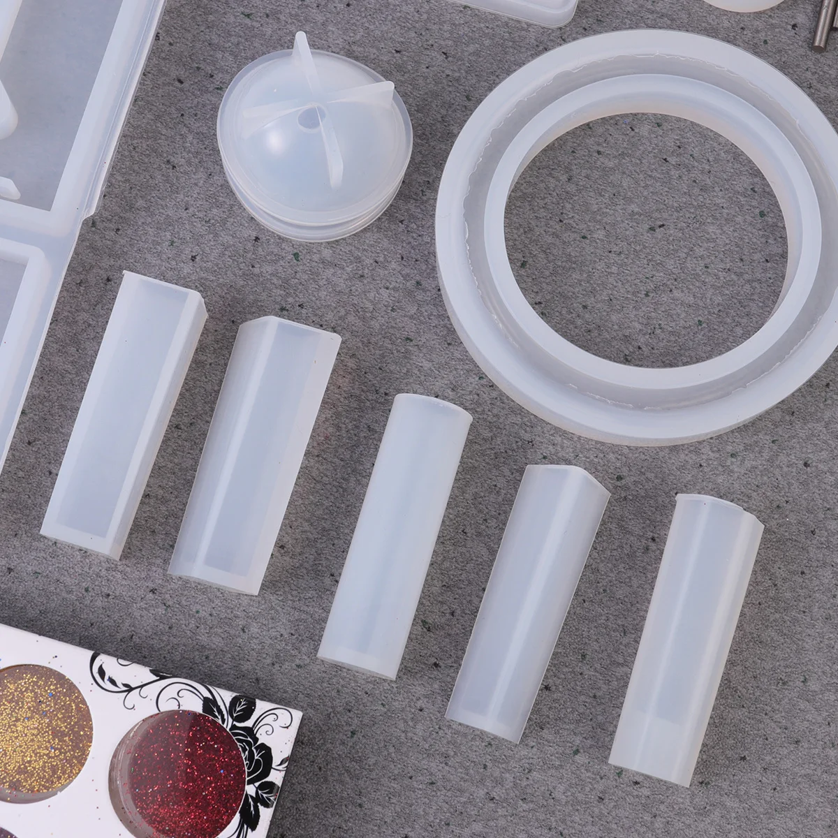 

83pcs Crystal Epoxy Jewelry Making Silicone Molds DIY Tools for Pendants Bracelets Earrings Necklace Accessories