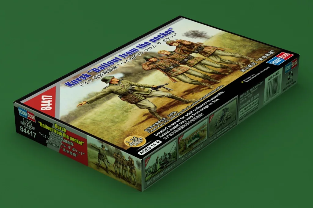 HobbyBoss 84417 1/35 Kursk “Bailout from the pocket” - Scale Model Kit