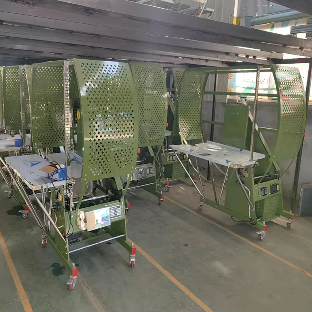 High Quality Carton Packing Machine PE Rope Baling Machine Quick Knotting Strapping Machine
