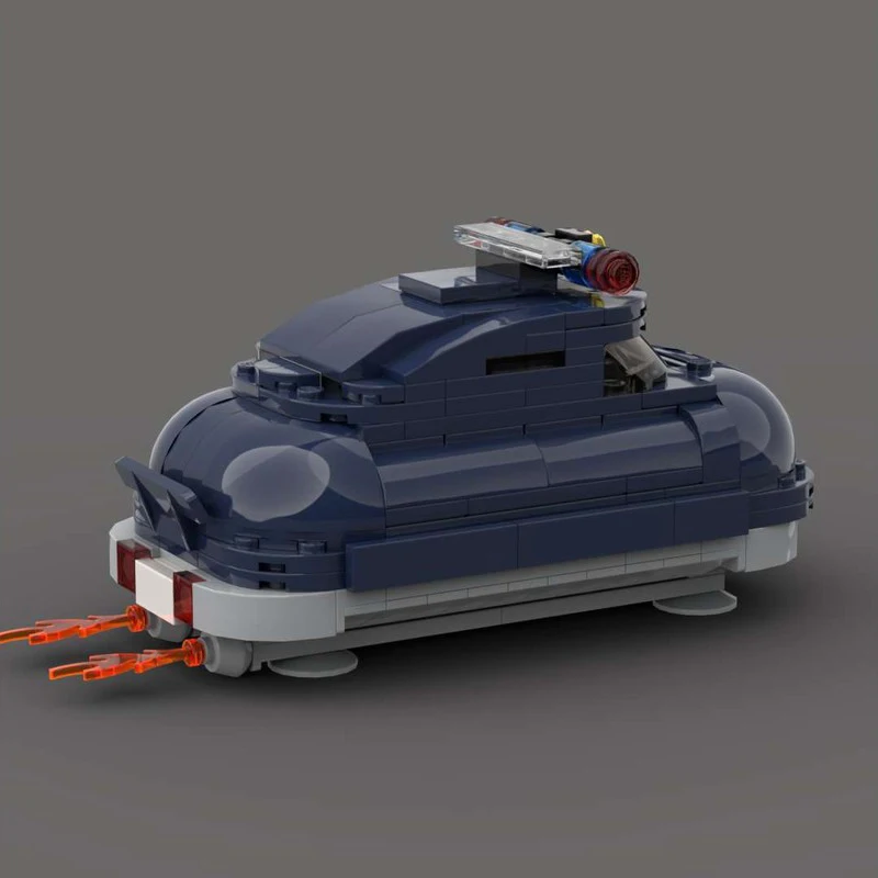 269pcs MOC Fifth Element Police Car Model Building Blocks 3D Collection Assemble Education Display Birthday DIY Craft Brick