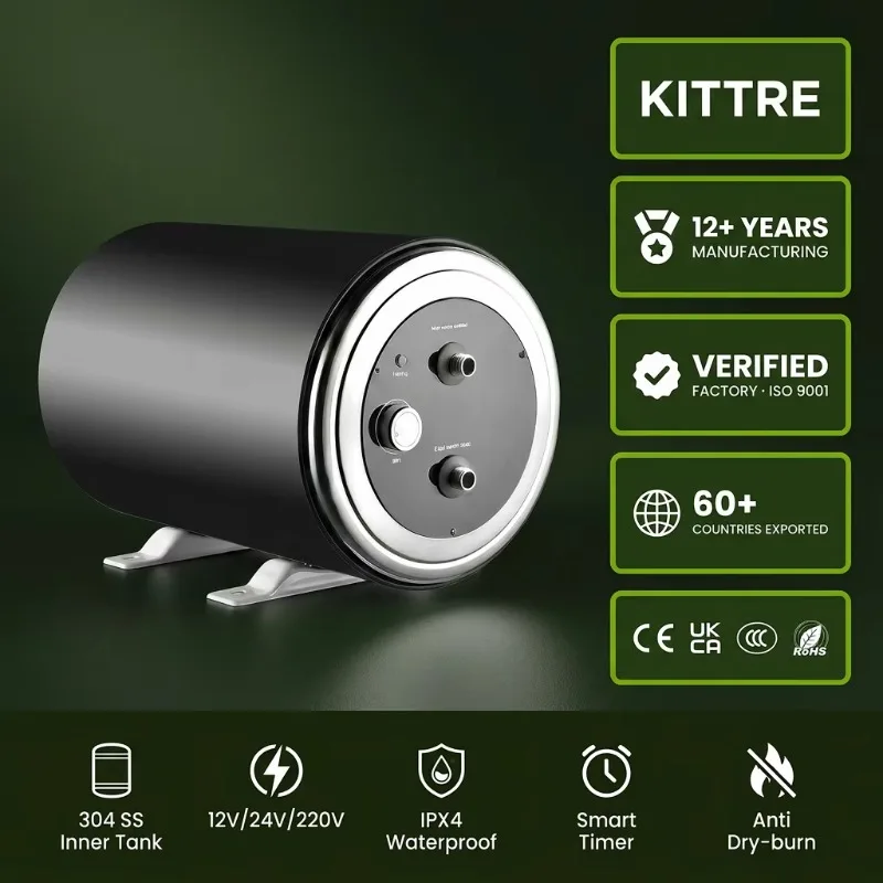 Efficient Reliable Scaldabagno Elettrico Camper Acciaio Inox 304 Tank RV Storage Electric Water Heater