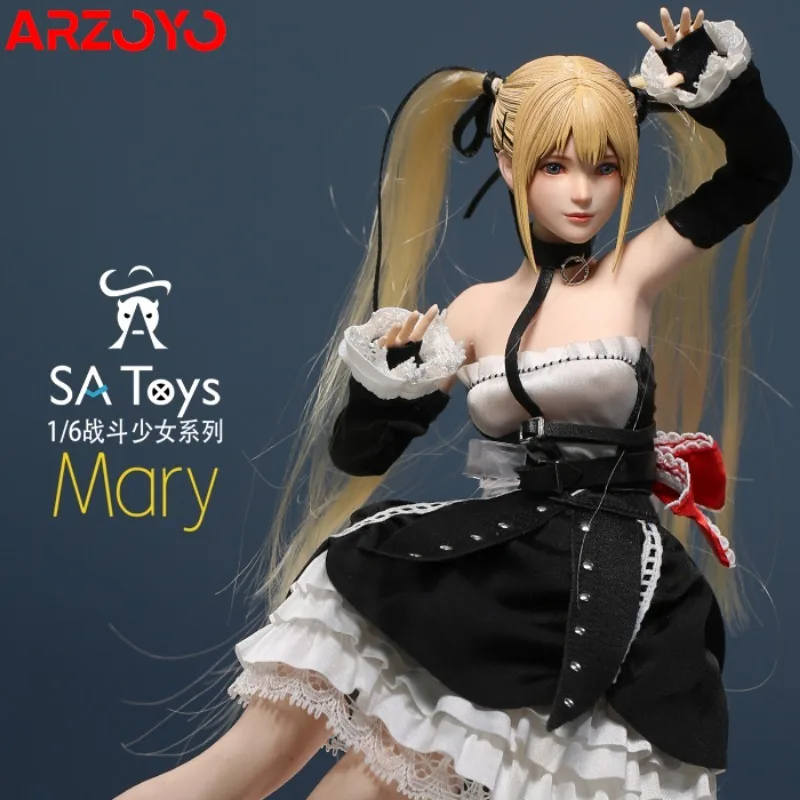 2024 Q4 SA Toys MM001 1/6 Combat Girl Mary Action Figure 12'' Female Soldier Figurine Full Set Collectible Model Toy