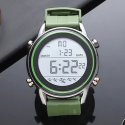 YIKAZE Men's Watch 30M Waterproof Digital Sports Watch for Men Ultra-thin Men's Sport Watches Student Kids Electronic Wristwatch