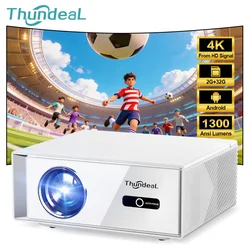 ThundeaL TD95W Android Projector Full HD 1080P WiFi 2K 4K Home Cinema Portable Smart TV Video Movie Meeting Led TD95 Projecter