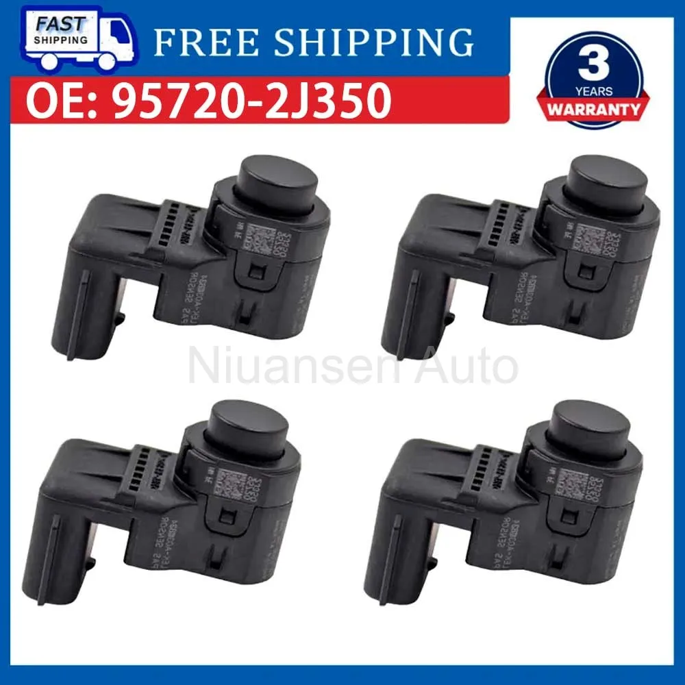 

4PCS 95720-2J350 957202J350 Parking Distance Sensor PDC Radar For Hyundai Kia