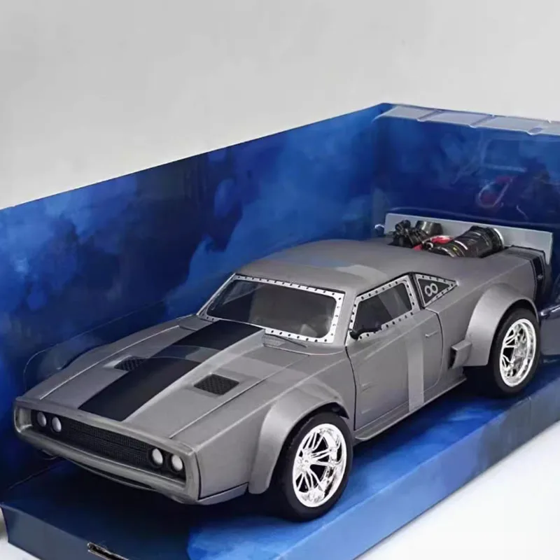 

Jada Diecast 1:24 Scale Ice Charger Alloy Simulation Car Model Static Collection Decorated Holiday Gifts Toys Souvenir Gift