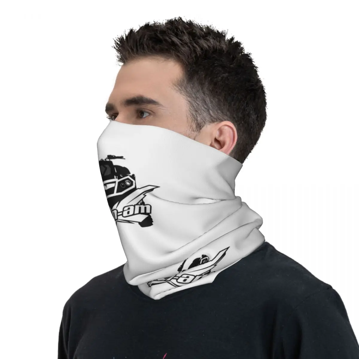 Can-Am BRP Motorcycle (7) Bandana Neck Cover Printed Face Scarf Multifunction FaceMask Running Unisex Adult Washable