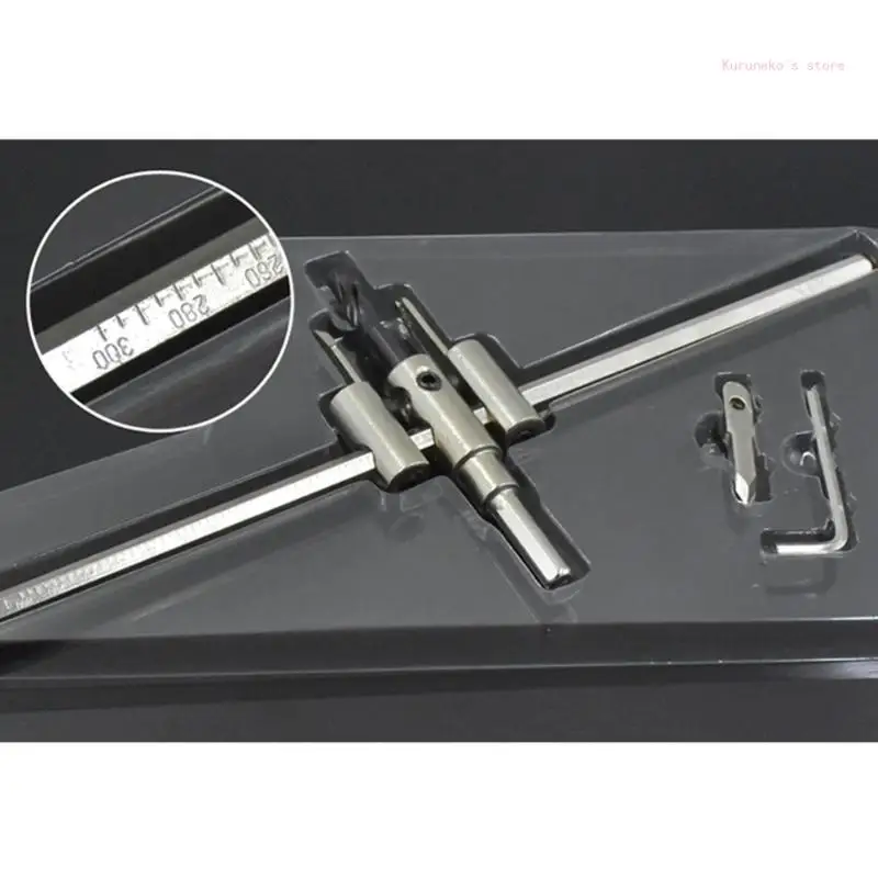 Thợ Thủ Công Trường Giảng Dạy 120Mm/200Mm/300Mm Hợp Kim Lỗ Tròn Bộ Dao Cắt Lỗ Kim Loại Mũi Dụng Cụ chế Biến Gỗ