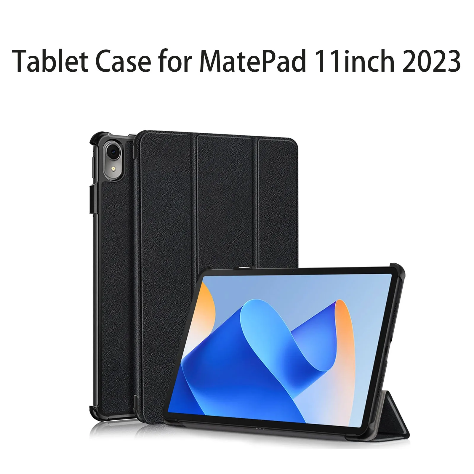 Tablet Case for  MatePad 11inch 2023 Protective Cover Smart Wake up function(PU Leather Material,ultra Slim,Shockproof)