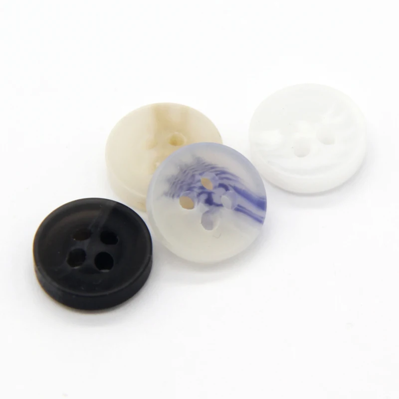 HENGC 9/10/11mm Mini Horn Pattern Resin Shirt Sewing Buttons For Clothing Children Coat Doll Decorative Accessories DIY Crafts