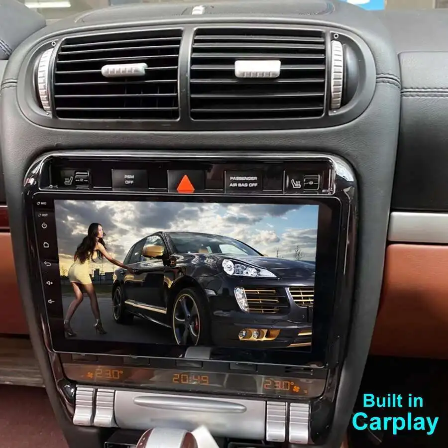 For Porsche Cayenne 2002-2010 Autoradio Car Android 13 Gps Multimedia Bluetooth Navigation Stereo Tape Recorder Radio Head Unit