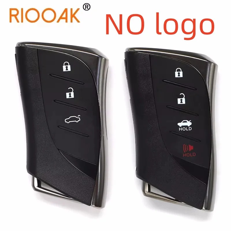 No logo 3B/4B Remote Key Shell Remote Car Key Case Fob With insert small key For New Lexus RX ES IS UX