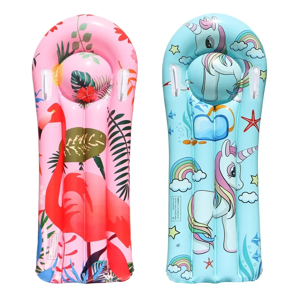 

2026 Summer Outdoor Chairs Adults Inflatable toy Lounging Swimming Unicorn Print Float Floating Mat pool Floats