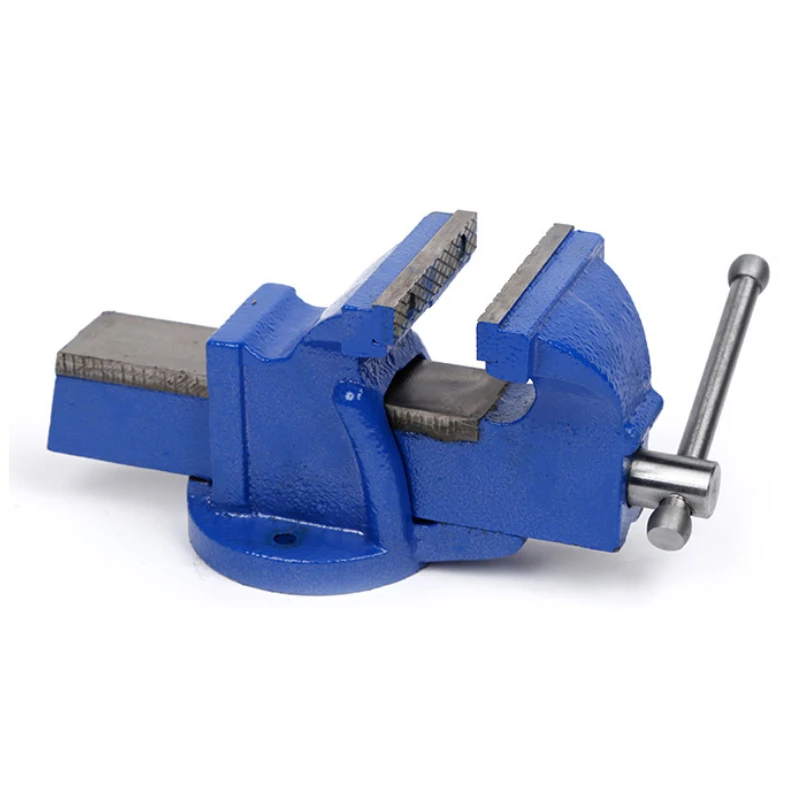 

Bench Vise Heavy Duty 3'/4'/5'/8' Inch Precision Vise Iron Clamp Body Fixed Anvil Platform Vise