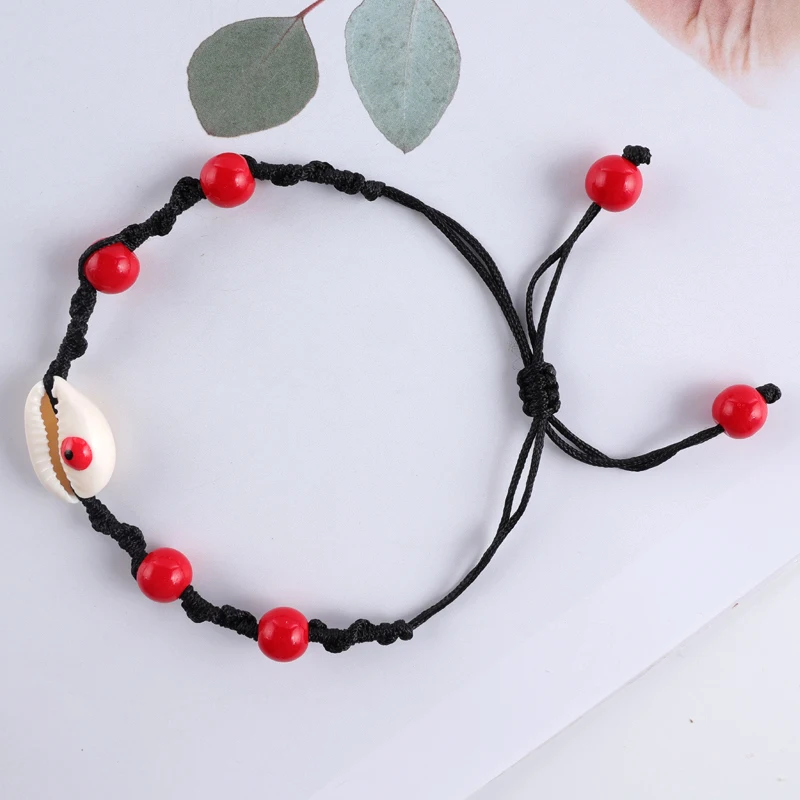 

2025 new simple natural handmade female shell bead bracelet suitable for birthday party gifts