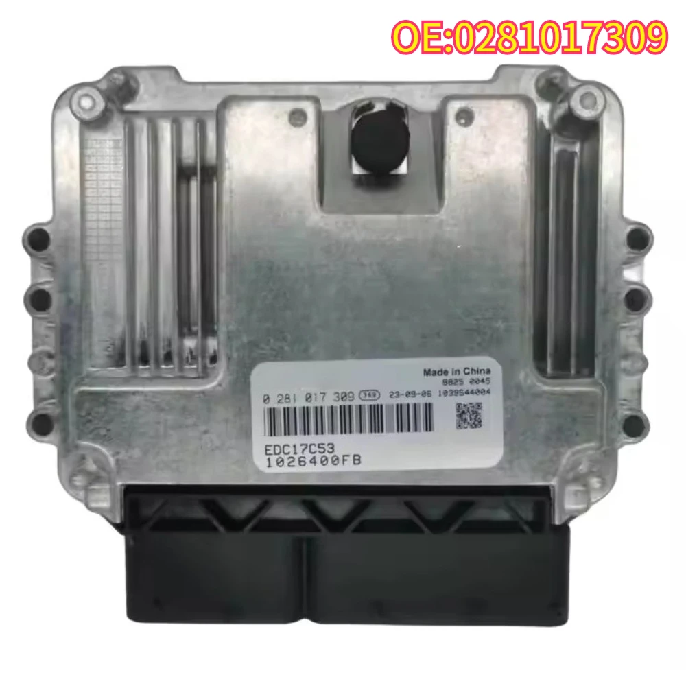 

For 0281017309 Originele Nieuwe Dieselmotor Computerbord Ecu Elektronische Besturingseenheid Geschikt Voor Jac